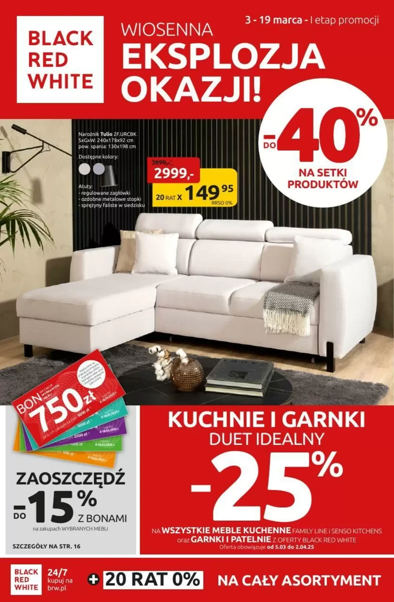 Gazetka Black Red White