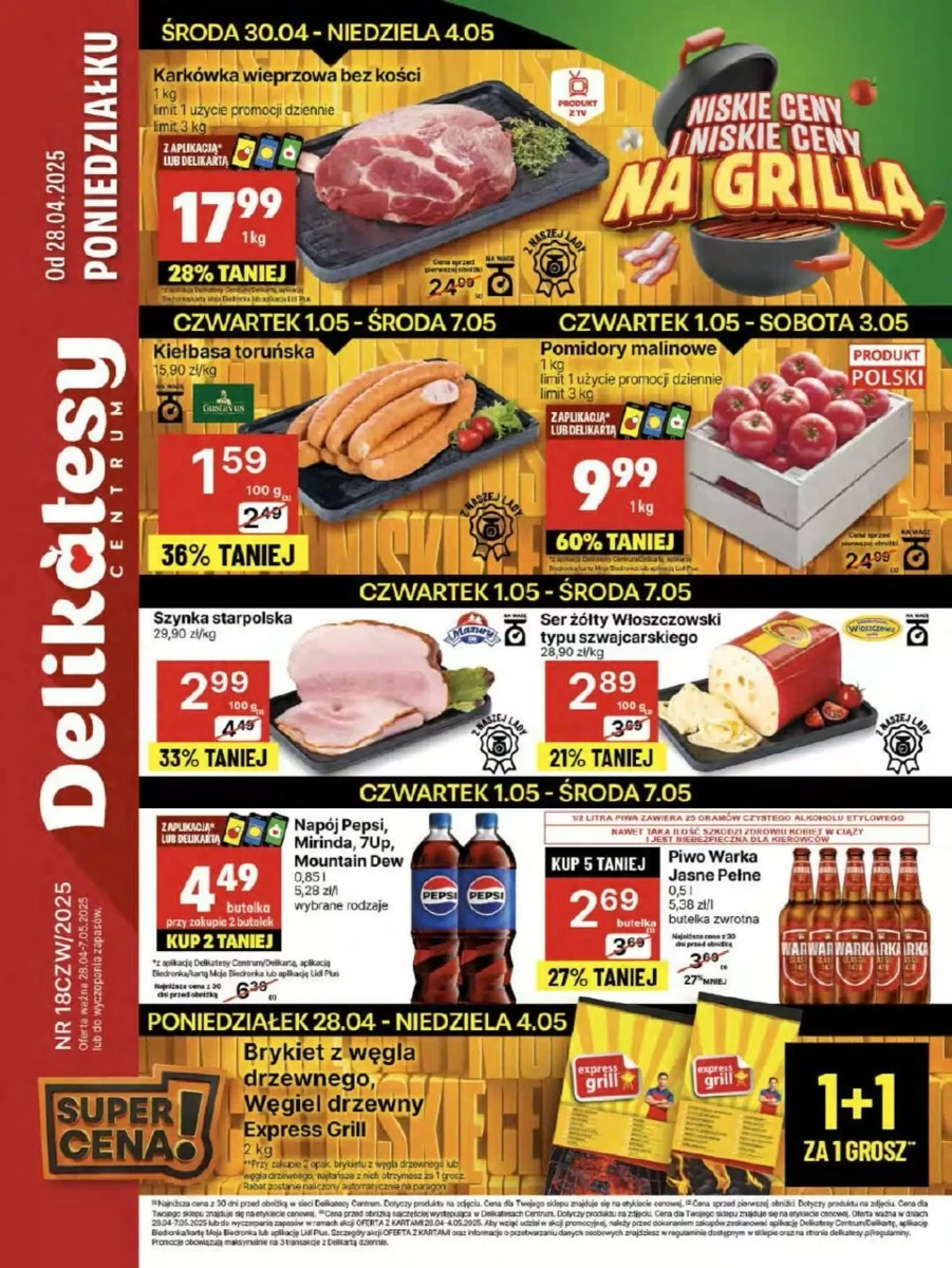 Gazetka Delikatesy Centrum