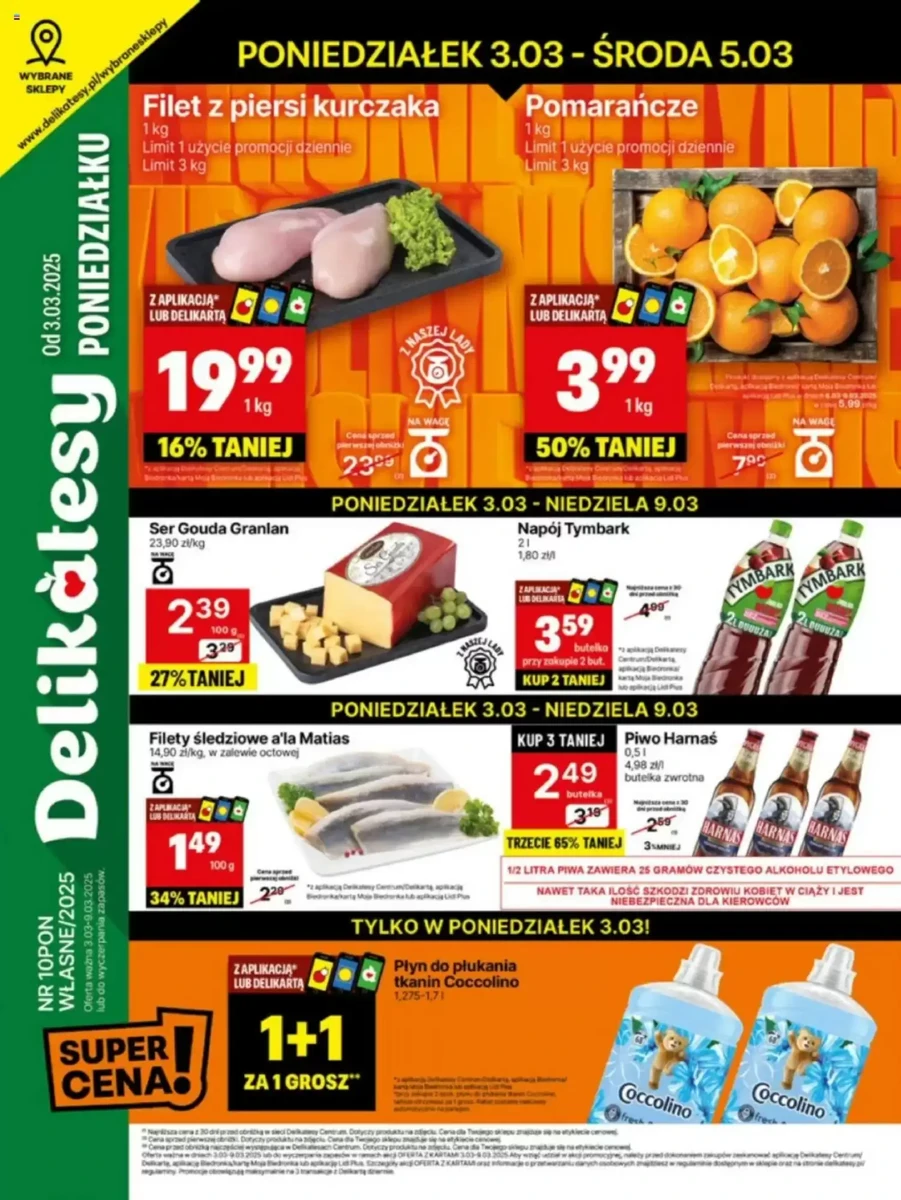 Gazetka Delikatesy Centrum