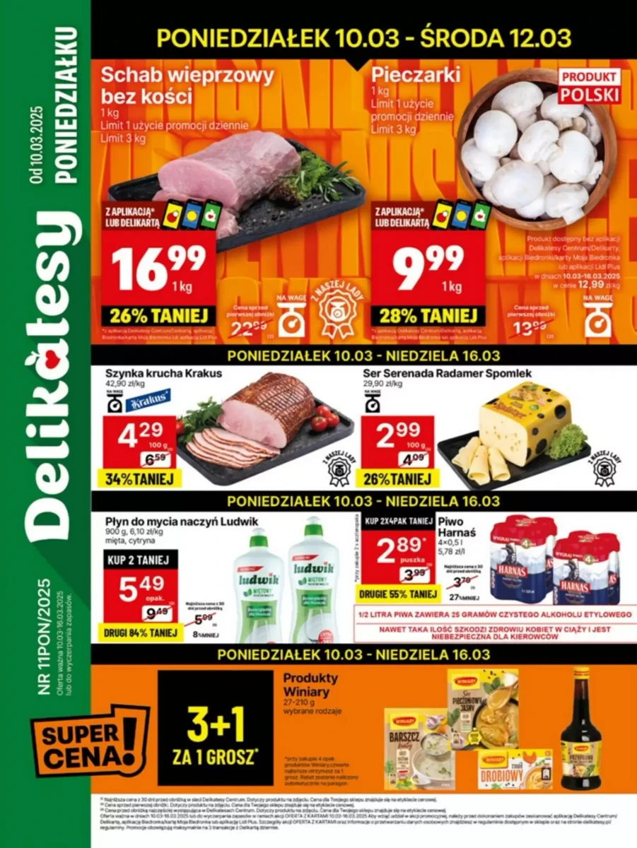 Gazetka Delikatesy Centrum