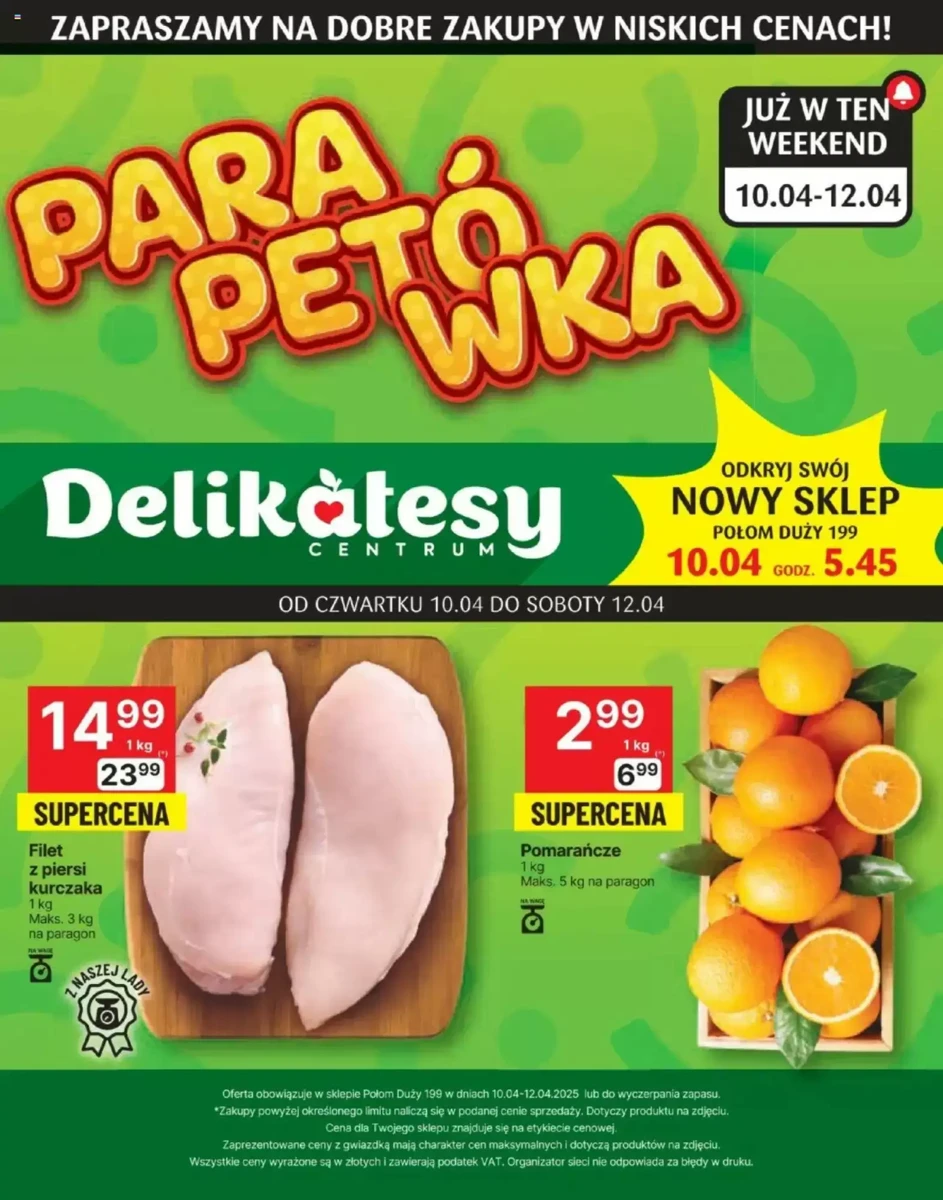 Gazetka Delikatesy Centrum