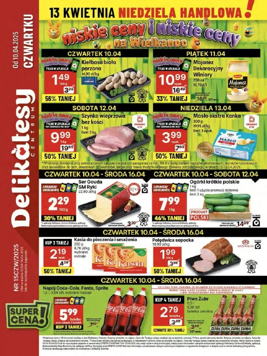 Gazetka Delikatesy Centrum