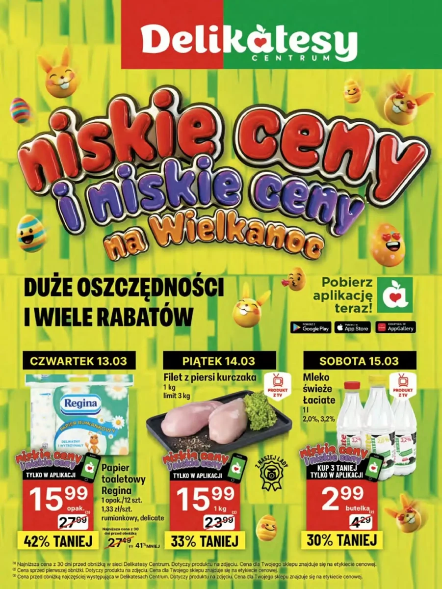 Gazetka Delikatesy Centrum