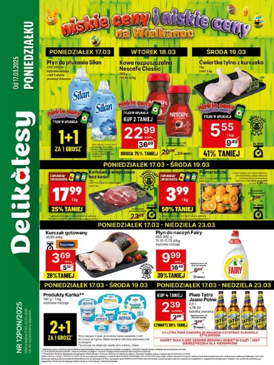 Gazetka Delikatesy Centrum