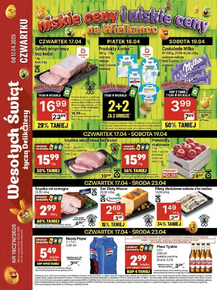 Gazetka Delikatesy Centrum