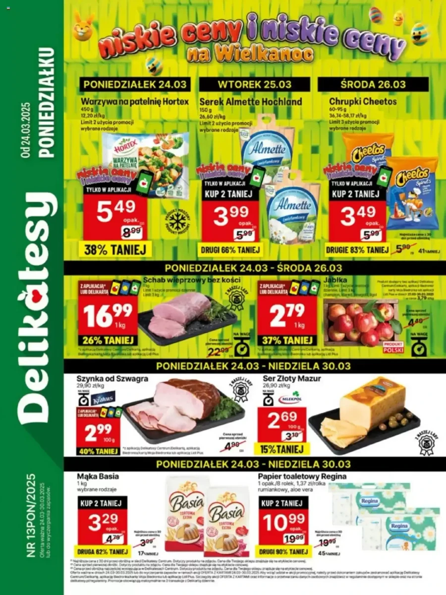 Gazetka Delikatesy Centrum