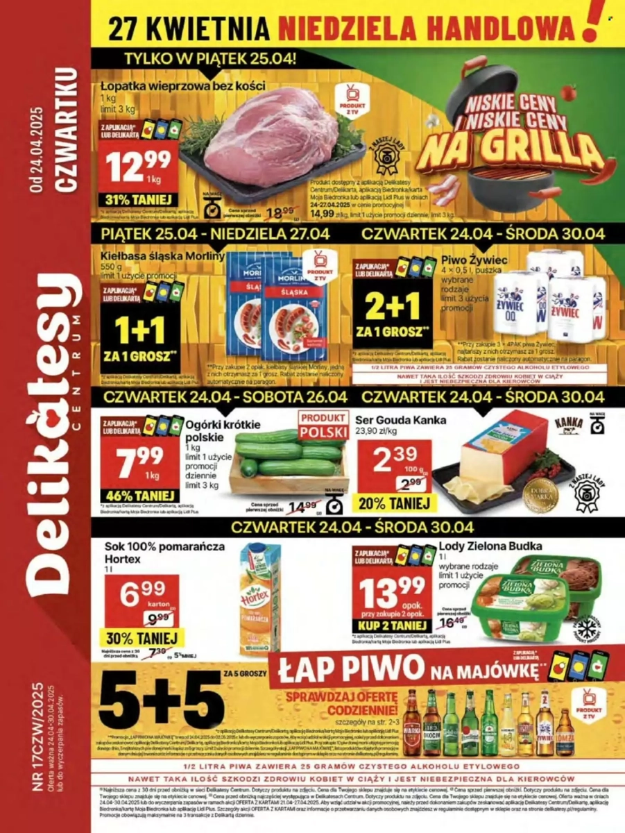 Gazetka Delikatesy Centrum