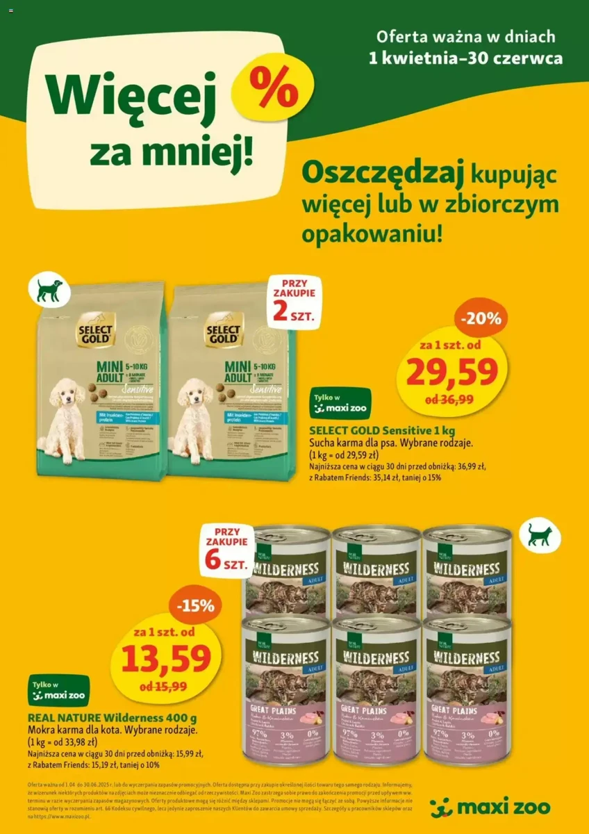 Gazetka Maxi Zoo