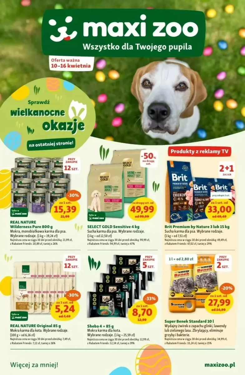Gazetka Maxi Zoo