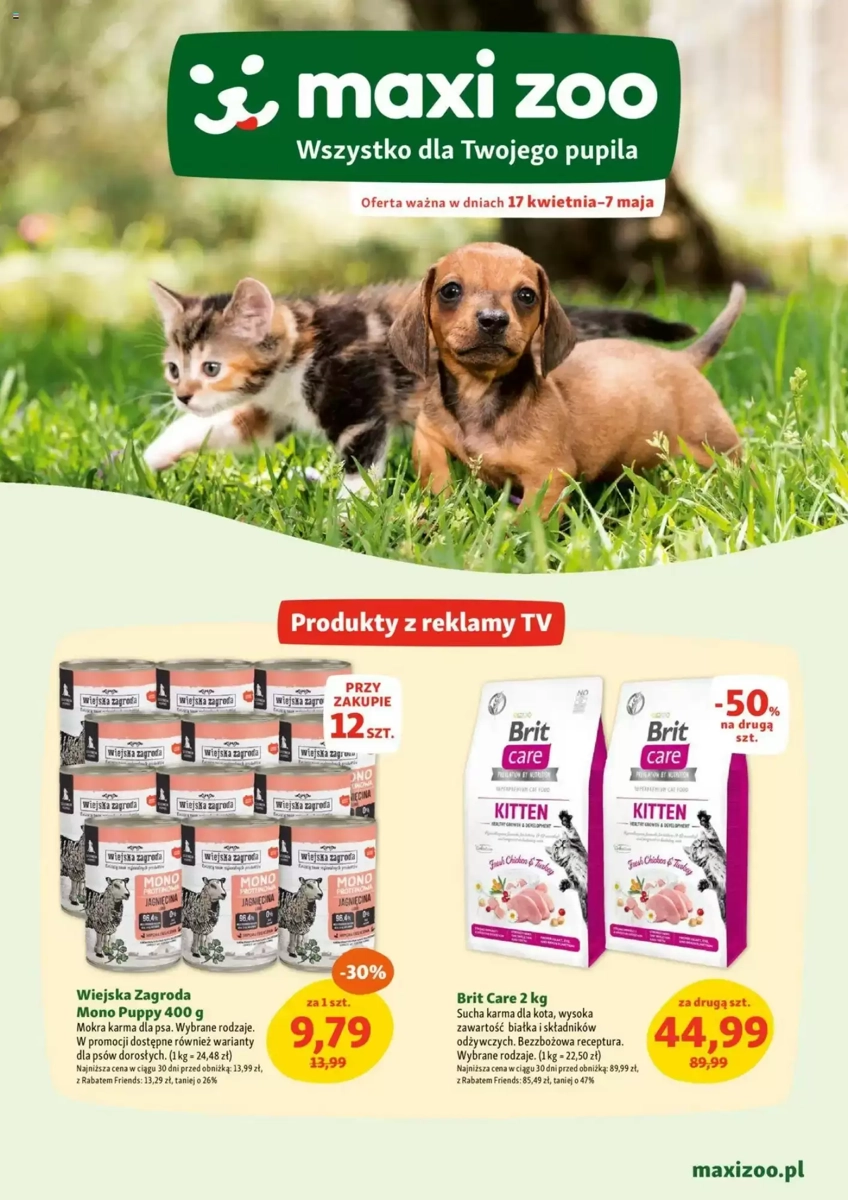 Gazetka Maxi Zoo